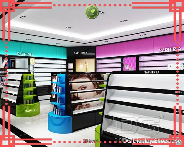 Custom wholesale Cosmetic Showcases wholesale Manufacturer | DG Display Showcase 1