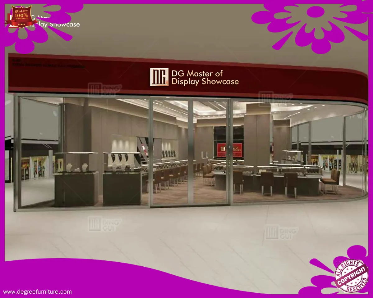 jewelry wall display cases at Wholesale Prices | DG Display Showcase 1