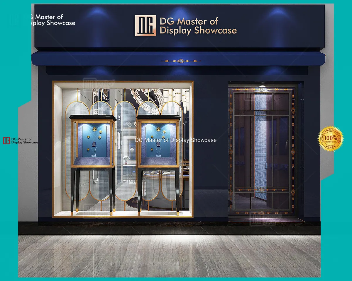 Custom wall mounted showcase cabinet supplier Manufacturer | DG Display Showcase 1