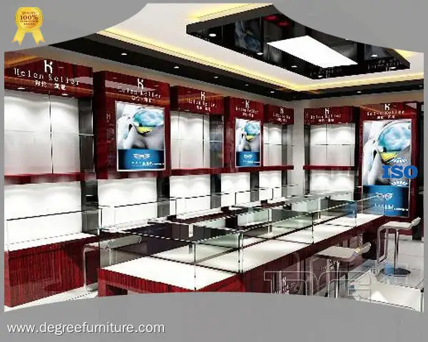 Custom optical display case supplier Manufacturer | DG Display Showcase 1