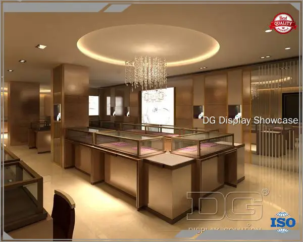 DG Display Showcase | luxury Duty-free Shop factory design solution 1