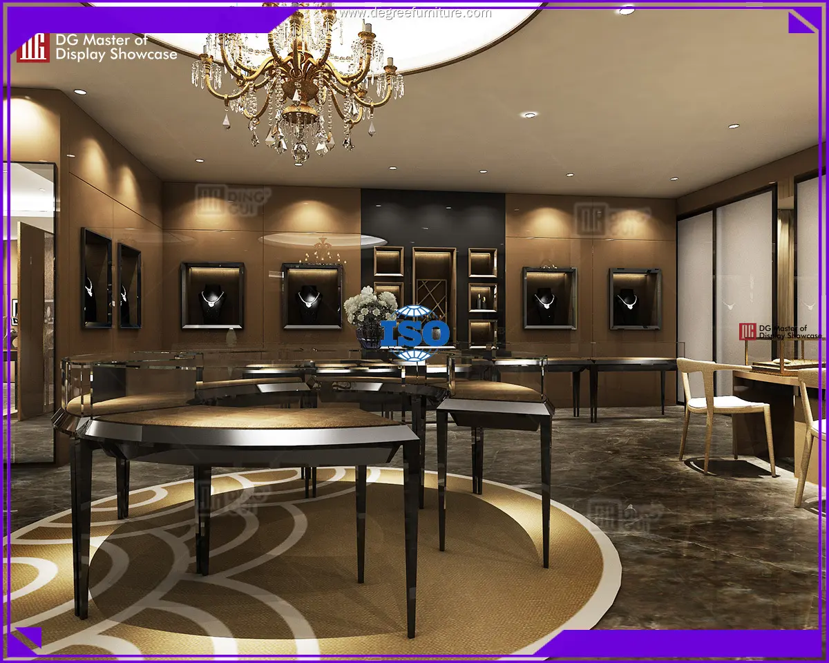 professional Display Showcase Manufacturer factory | DG Display Showcase 1