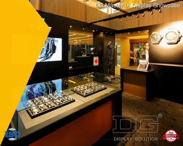 popular showcase for watches factory | DG Display Showcase 1