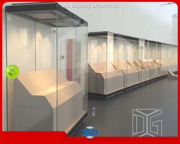 Custom Museum Display Case manufacturer Manufacturer | DG Display Showcase 1