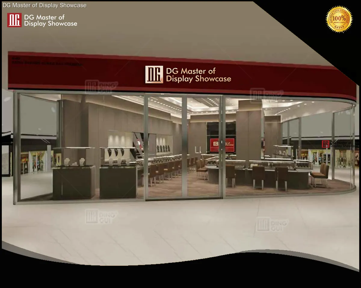 Custom wall mounted display cases for collectibles supplier Manufacturer | DG Display Showcase 1