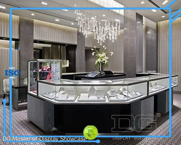 Custom shopping mall kiosk factory Manufacturer | DG Display Showcase1 1