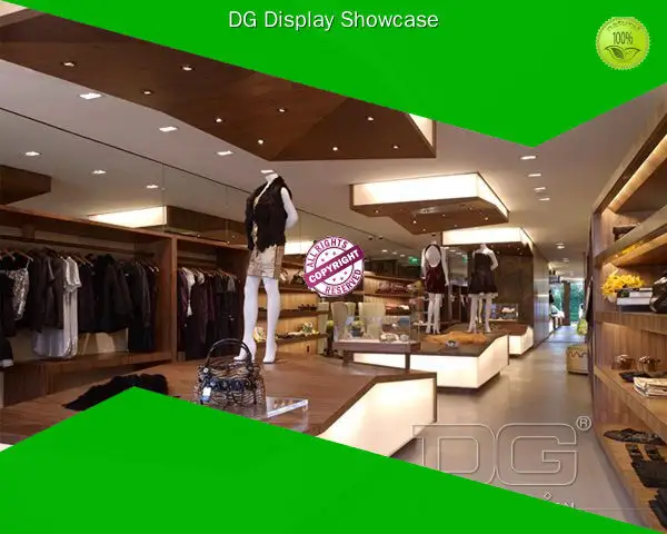 high end Clothing Displays company design solution | DG Display Showcase 1