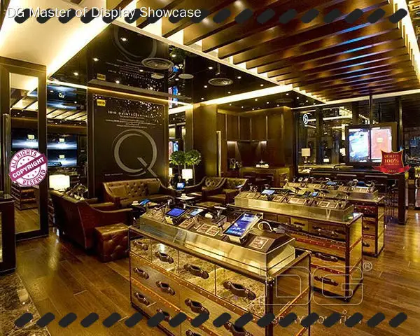 custom Electronics Showcase manufacturers best supplier | DG Display Showcase 1