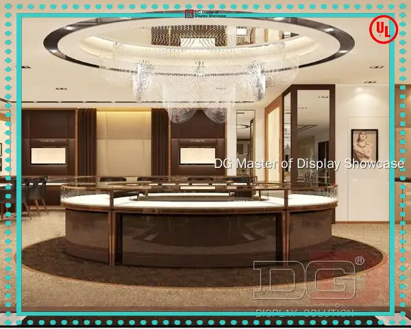 Custom Duty-free Shop company supplier Manufacturer | DG Display Showcase1 1