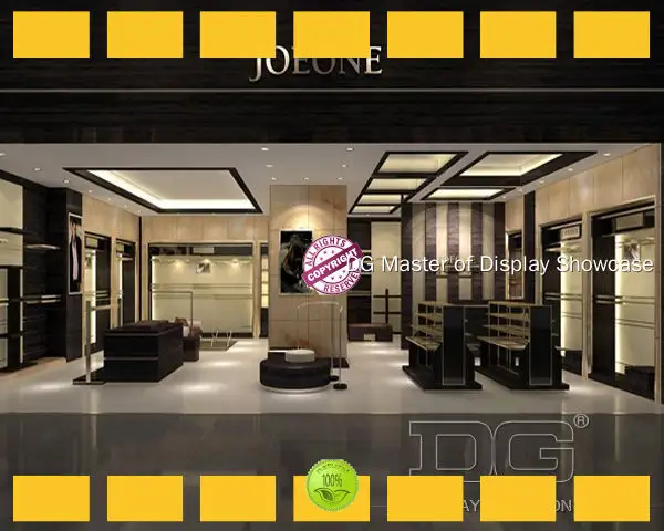 Custom clothing display case wholesale Manufacturer | DG Display Showcase 1