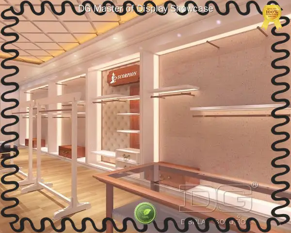 DG Display Showcase | high end wholesale Clothing Displays manufacturer 1