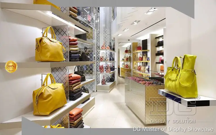 fine quality glass purse display case wholesale | DG Display Showcase 1