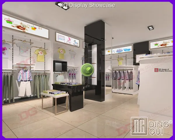 high end clothing showcase supplier | DG Display Showcase 1
