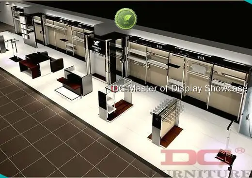 professional clothing display case factory | DG Display Showcase 1
