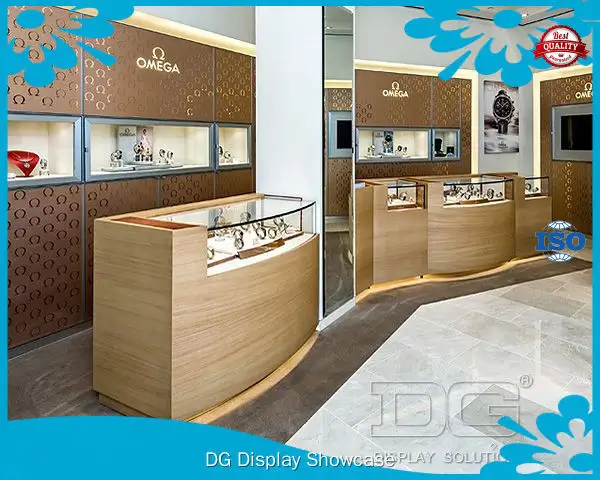 fashion showcase for watches factory | DG Display Showcase 1