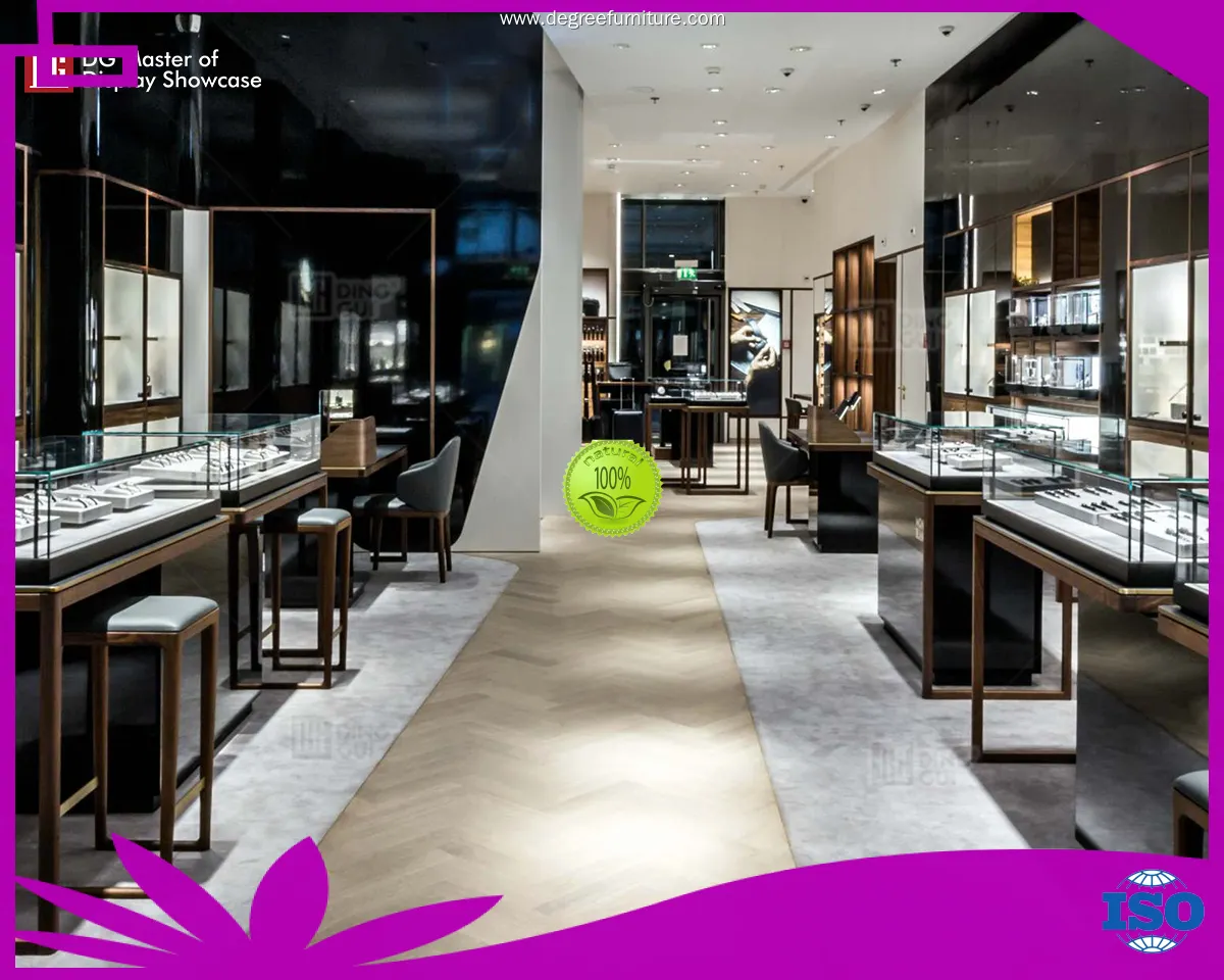 high end wall showcase wholesale | DG Display Showcase 1