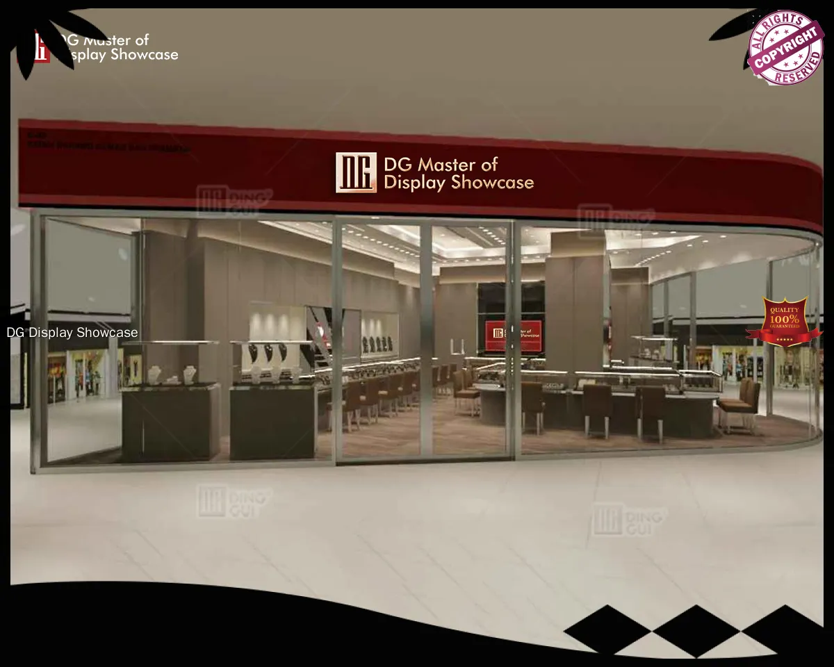 high end wall mounted display cases for collectibles wholesale | DG Display Showcase 1