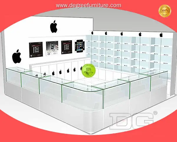 Custom digital products showcase with custom services Manufacturer | DG Display Showcase 1