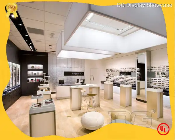 creative optical shop display cabinets factory | DG Display Showcase 1