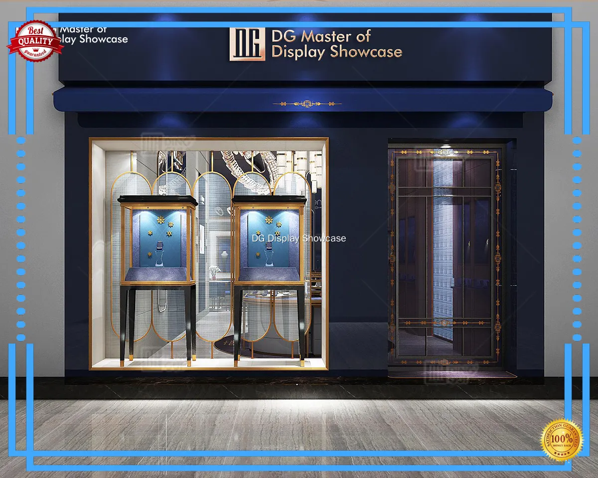 high end locking display case wall mount wholesale | DG Display Showcase 1