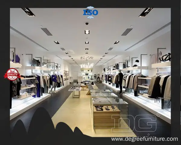 DG Display Showcase | custom Clothing Displays company manufacturer 1