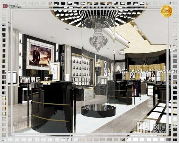 Perfume Display Counter at Wholesale Prices | DG Display Showcase 1
