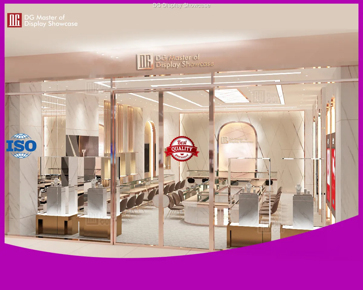 DG Display Showcase | fine quality modern wall showcase design factory 1