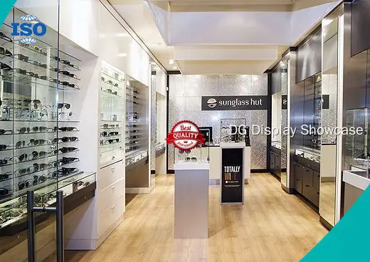creative Optical Showcase manufacturers supplier | DG Display Showcase 1