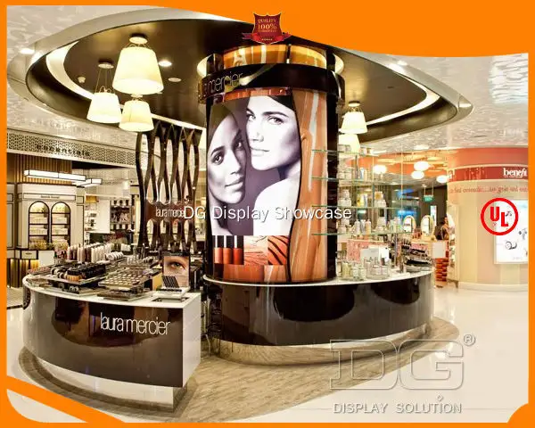 DG Display Showcase | latest cosmetic display cabinet design solution 1