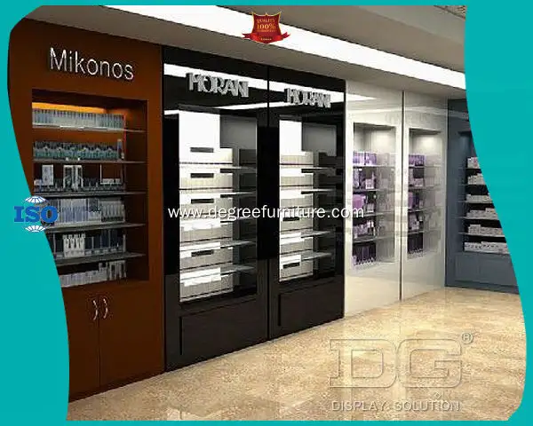 high end Mall Perfume Display Stands design solution | DG Display Showcase 1