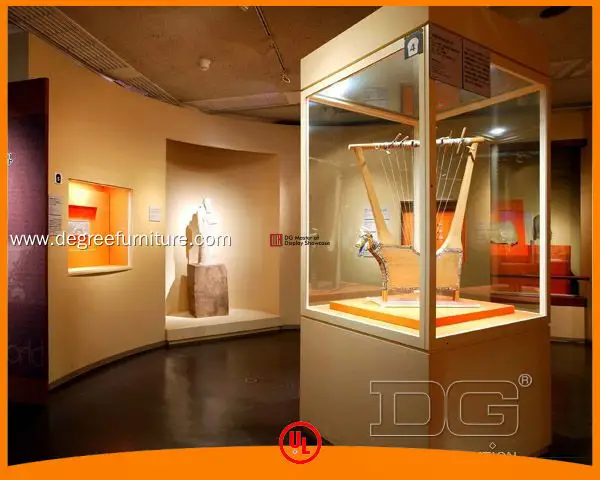 Custom Memorial Museum Showcase wholesale Manufacturer | DG Display Showcase 1