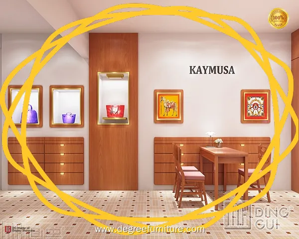 DG Display Showcase | brand purse showcase supplier 1