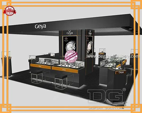 fashion showcase for watches design solution | DG Display Showcase 1