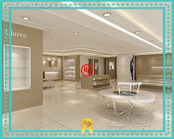 personalized Luxury Showcase company design solution | DG Display Showcase 1