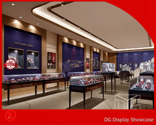worldwide Display Showcase Supplier factory | DG Display Showcase 1