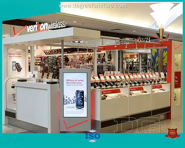 Custom electronics showcase for electronics Manufacturer | DG Display Showcase 1