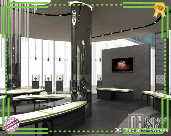 top wholesale glass display cases wholesale | DG Display Showcase 1