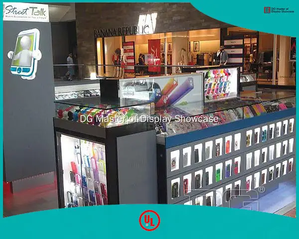 Custom Electronics Showcase company best supplier Manufacturer | DG Display Showcase 1