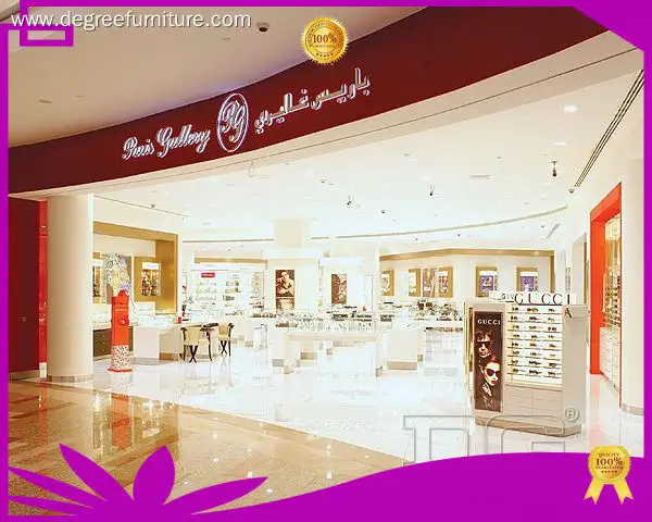 DG Display Showcase | modern optical display case manufacturer 1