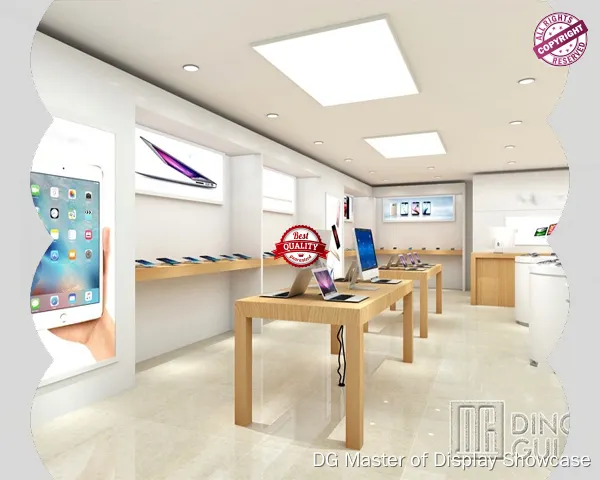 Custom Electronics Showcase company for electronics Manufacturer | DG Display Showcase 1