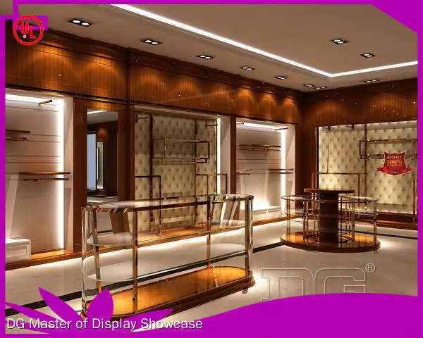 high end clothes display cabinet wholesale | DG Display Showcase 1