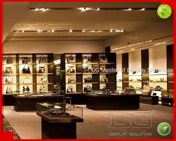 factory price purse display cabinet design solution | DG Display Showcase 1