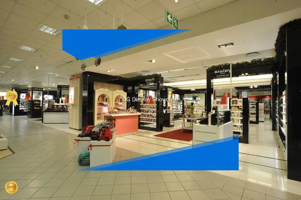 Custom cosmetics display cabinet manufacturer Manufacturer | DG Display Showcase 1