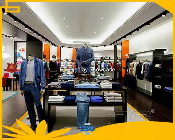 Custom clothing display cases factory Manufacturer | DG Display Showcase 1