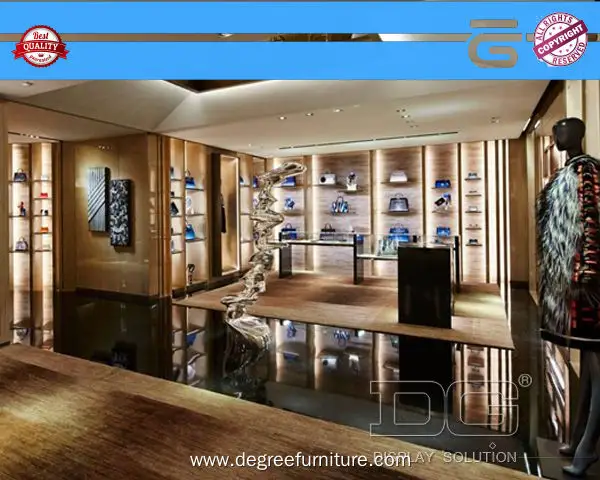 Custom Handbags Showcase company wholesale Manufacturer | DG Display Showcase 1