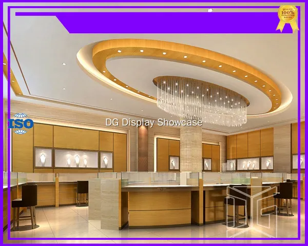 customized wholesale jewelry display cases manufacturer | DG Display Showcase 1