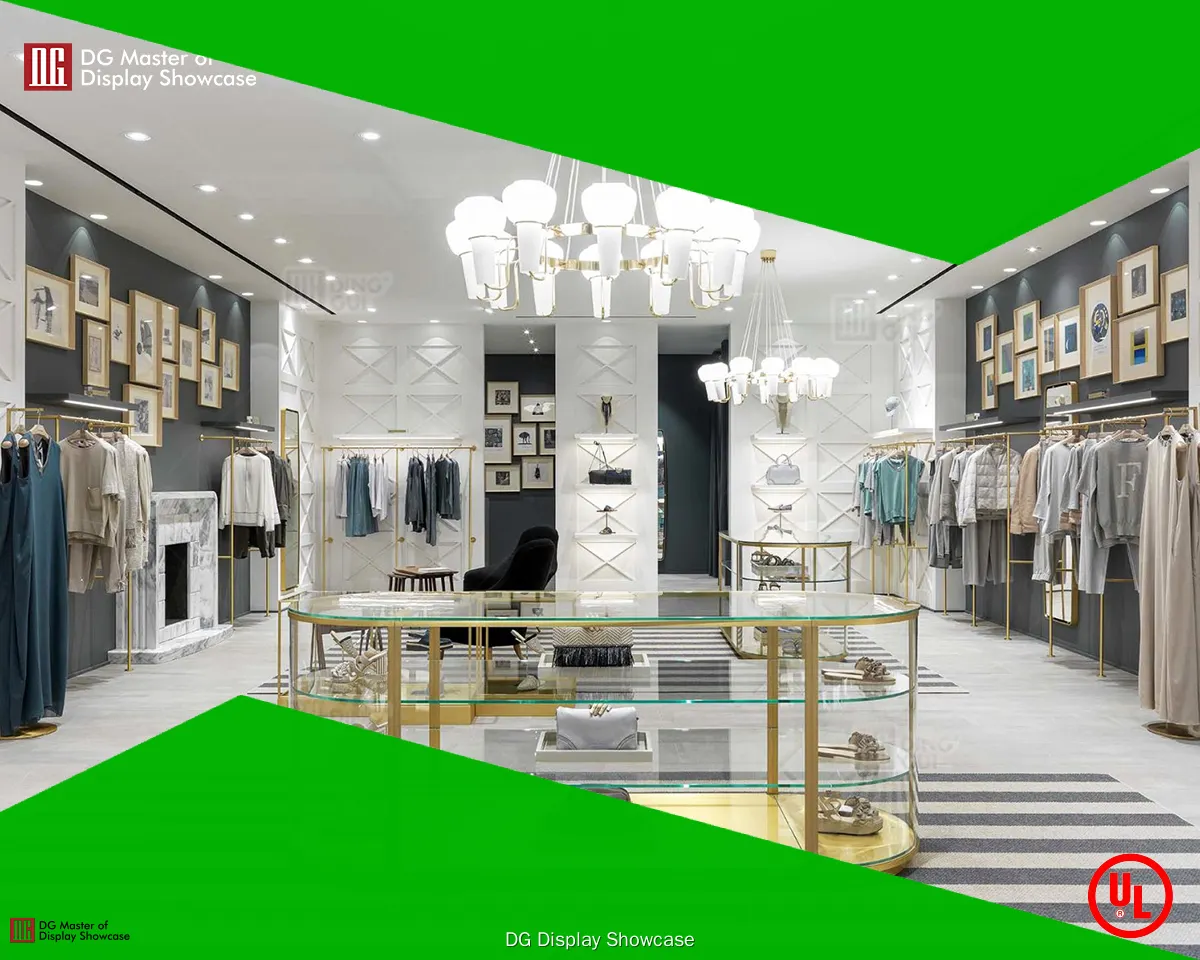 factory price shoe showcase for shoe store | DG Display Showcase 1