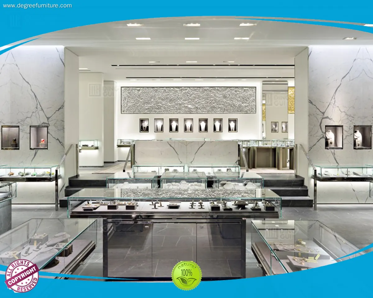 Custom lockable wall display cabinets design solution Manufacturer | DG Display Showcase 1