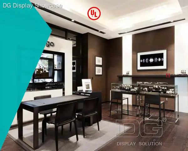 DG Display Showcase | fashion watch display showcase with custom services 1