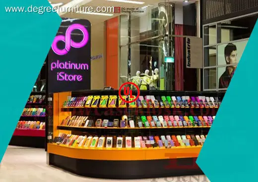 factory price electronics showcase for electronics | DG Display Showcase 1